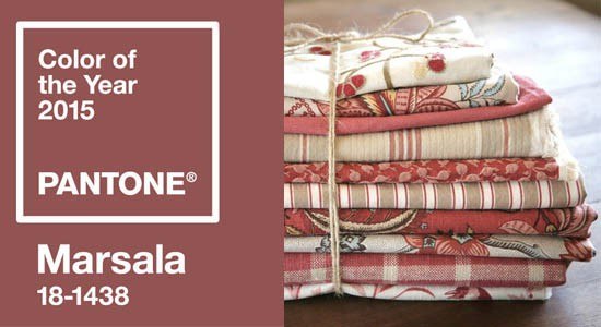 Marsala Pantone Color of the Year 2015 Interior Decor