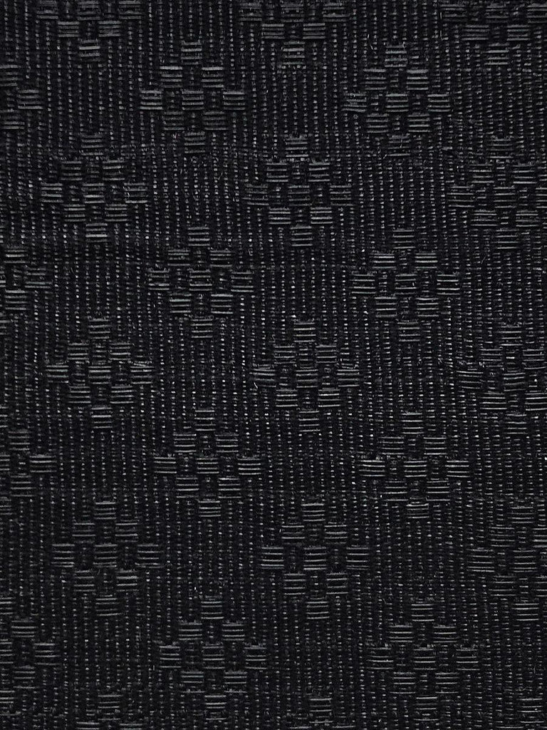 Old World Weavers Caspian Horsehair Black Fabric