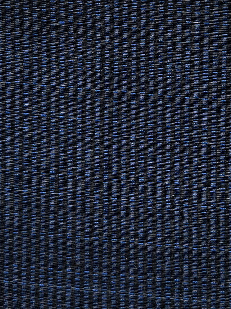 Old World Weavers Selle Horsehair Blue / Black Fabric