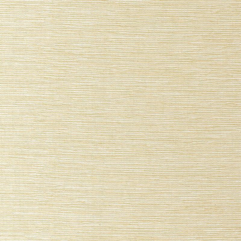 Schumacher Kamiko Linen Weave Sand Wallpaper