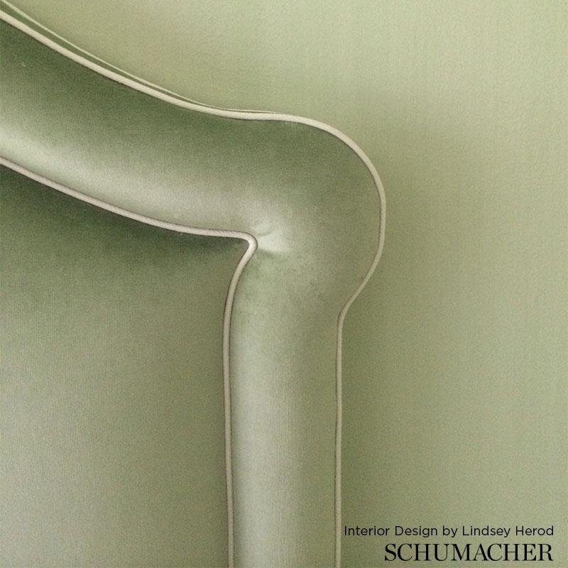 Schumacher Gainsborough Velvet Sea Breeze Fabric