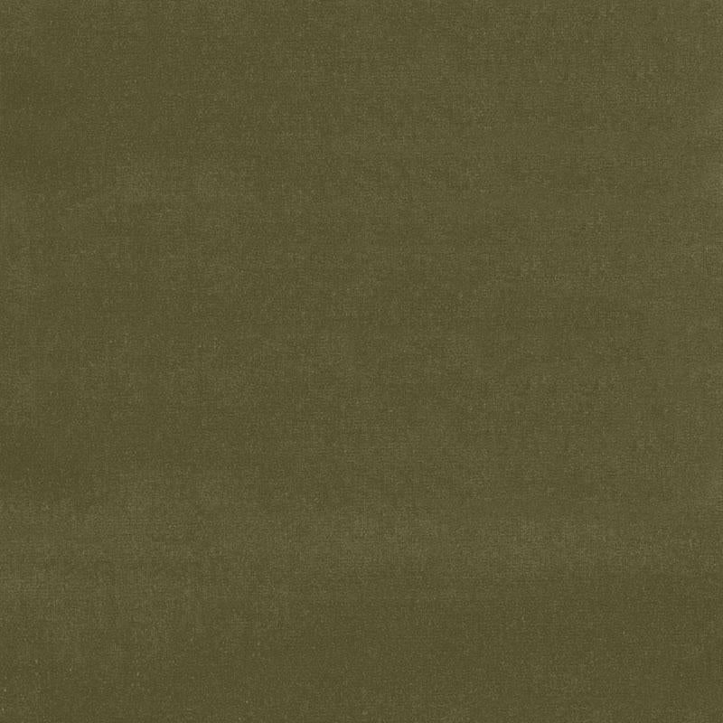 Schumacher Gainsborough Velvet Dark Olive Fabric