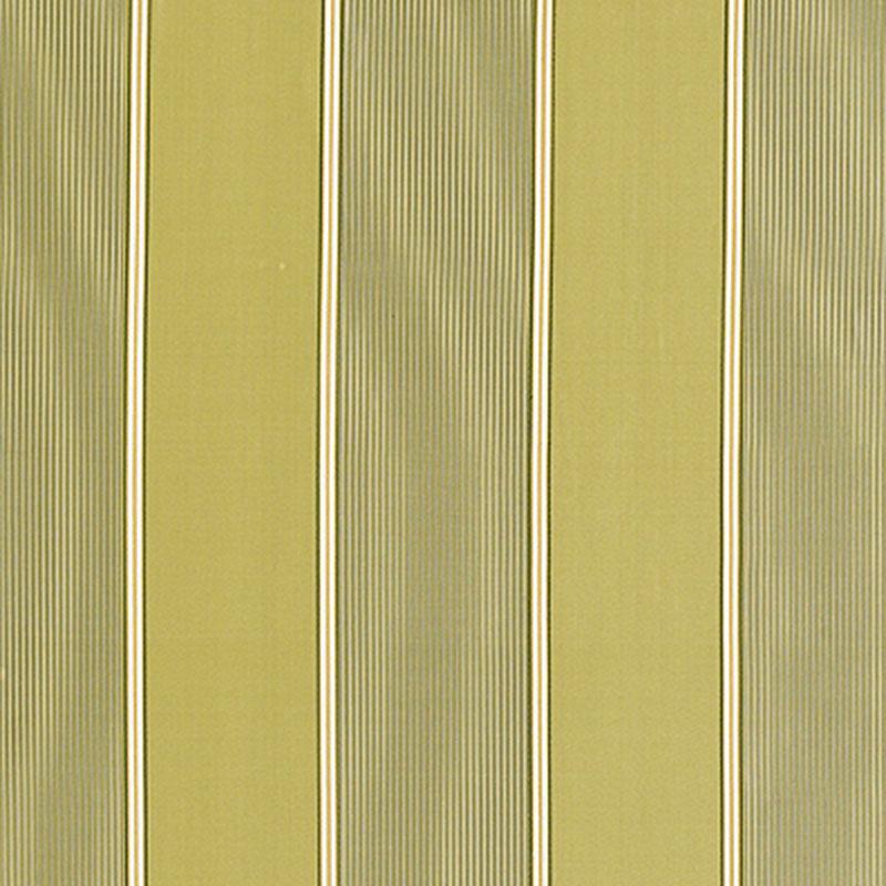 Schumacher Sophia Silk Stripe Willow Fabric