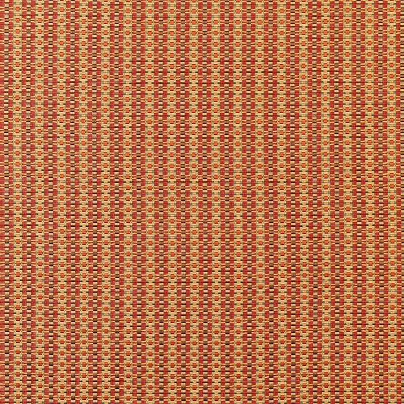Schumacher Belvedere Weave Russet Fabric