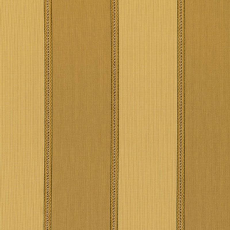 Schumacher Fitzroy Stripe Khaki/Sisal Fabric