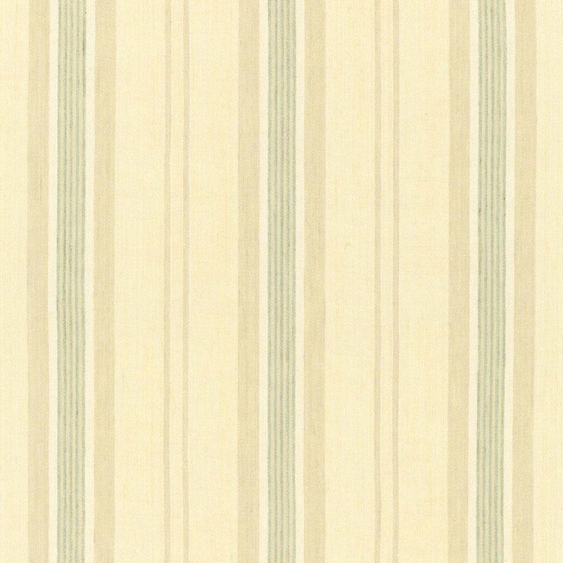 Schumacher Sagaponic Linen Stripe Linen Fabric