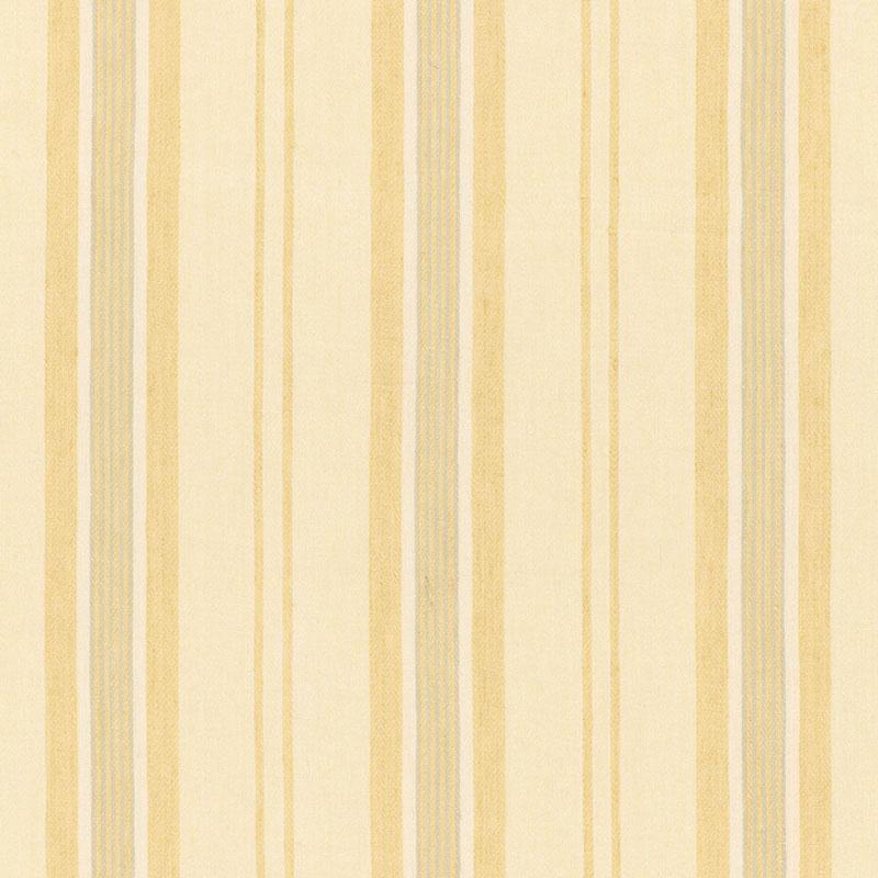 Schumacher Sagaponic Linen Stripe Sisal Fabric