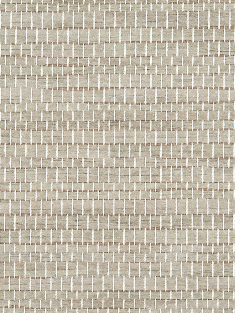 Scalamandre Spring Lake Weave Grey Wallpaper