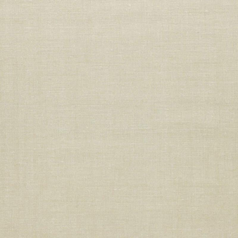Schumacher Lismore Linen Plain White Fabric