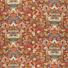 Schumacher Egerton Tapestry Print Scarlet Fabric
