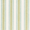 Schumacher Leah Linen Stripe Sea Grass Fabric