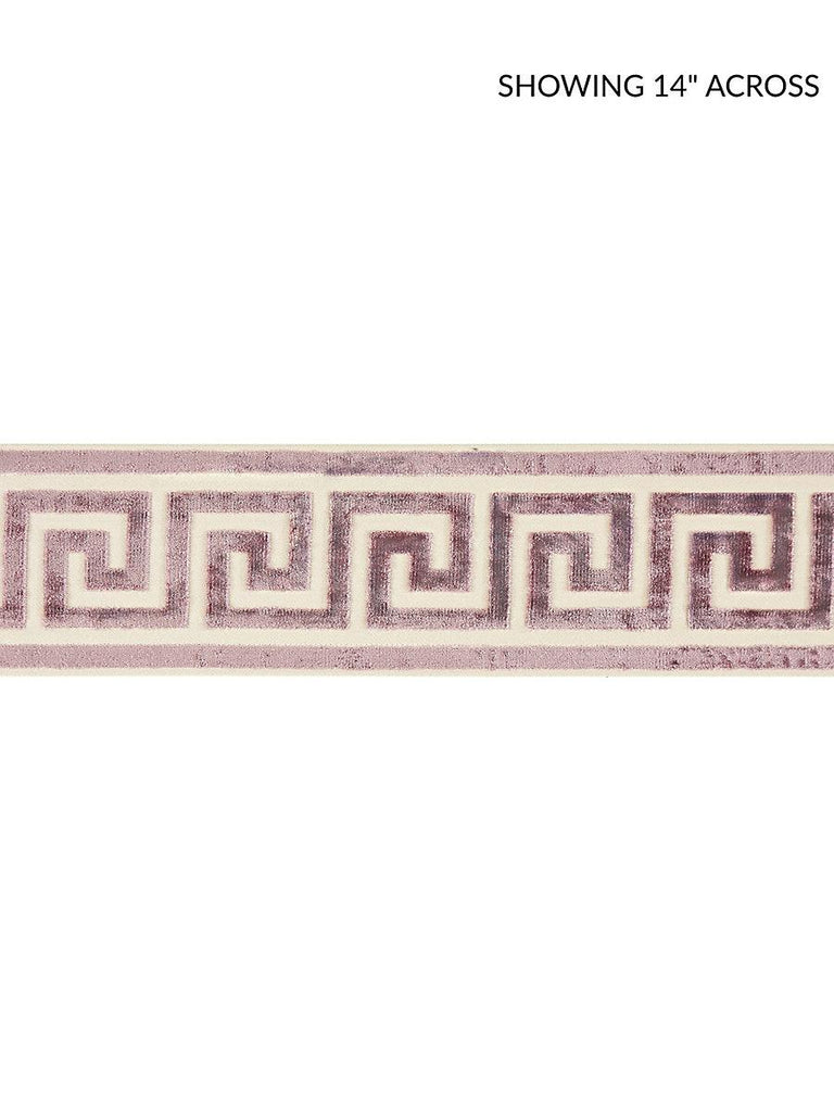 Scalamandre Greek Key Velvet Tape Amethyst Trim