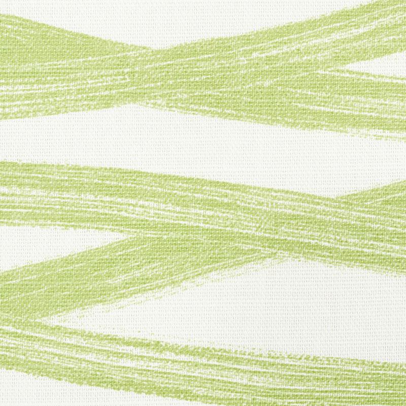 Schumacher Brushstrokes Leaf Fabric