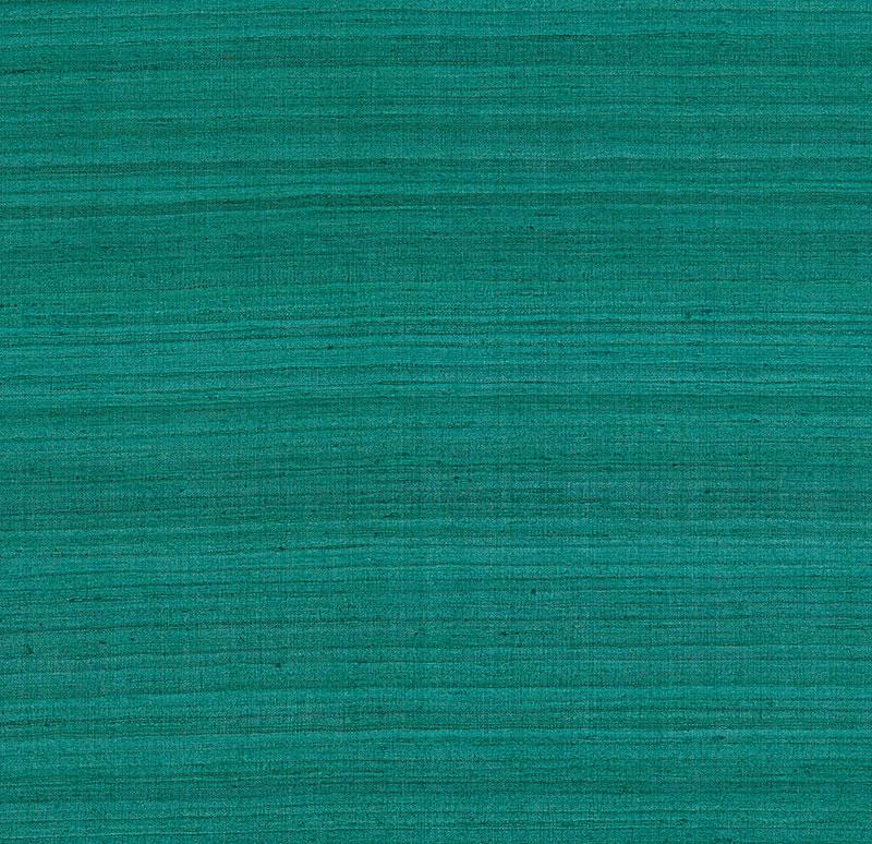 Schumacher Shaded Silk Peacock Wallpaper