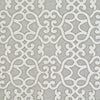 Schumacher Amboise Linen Embroidery Oyster Fabric