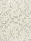 Scalamandre Damascus Embroidery Alabaster Fabric