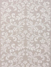 Scalamandre Chiara Embroidery Pearl Grey Fabric