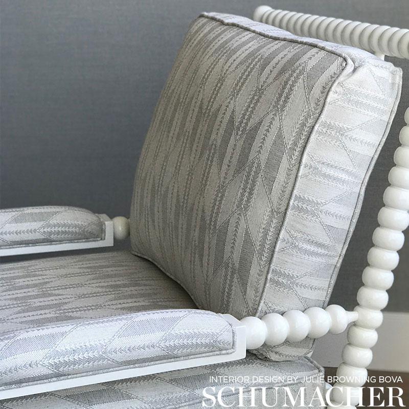 Schumacher Fitzgerald Limestone Fabric