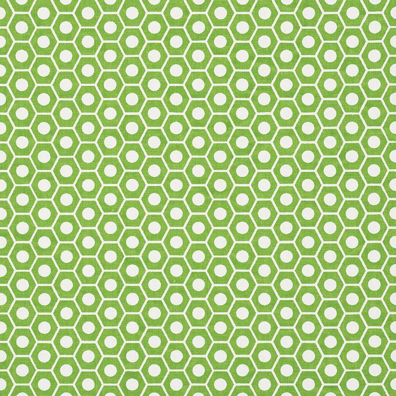 Schumacher Queen B Green Fabric