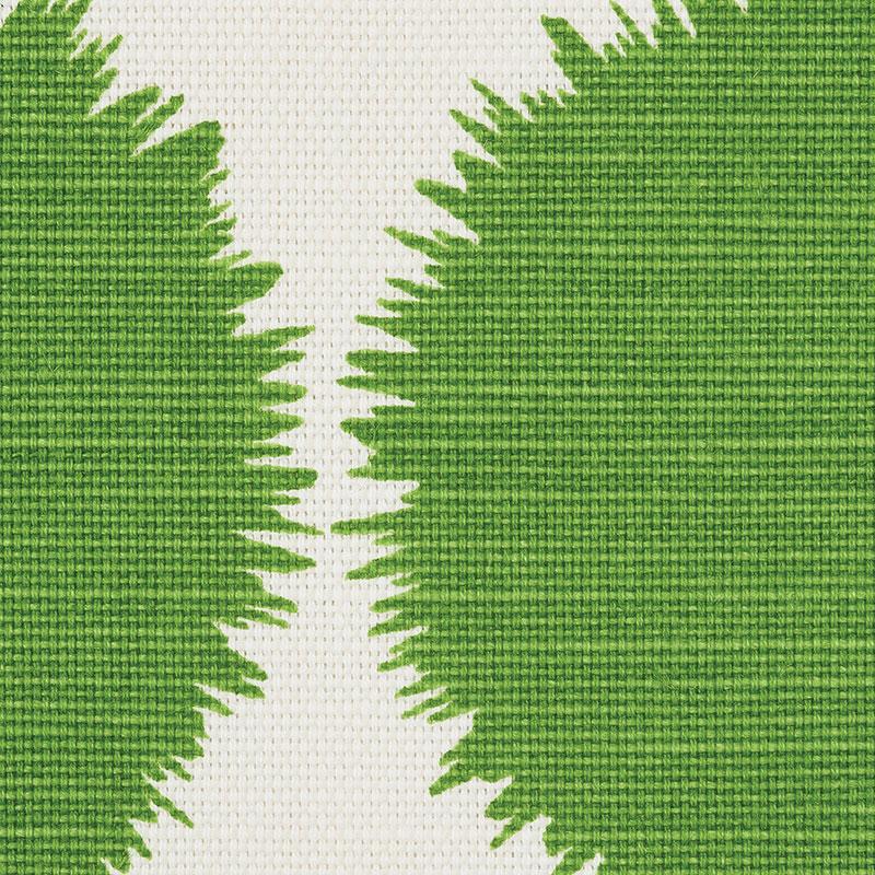 Schumacher Fuzz Green Fabric