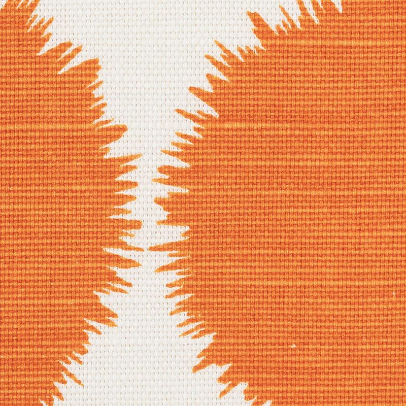 Schumacher Fuzz Orange Fabric