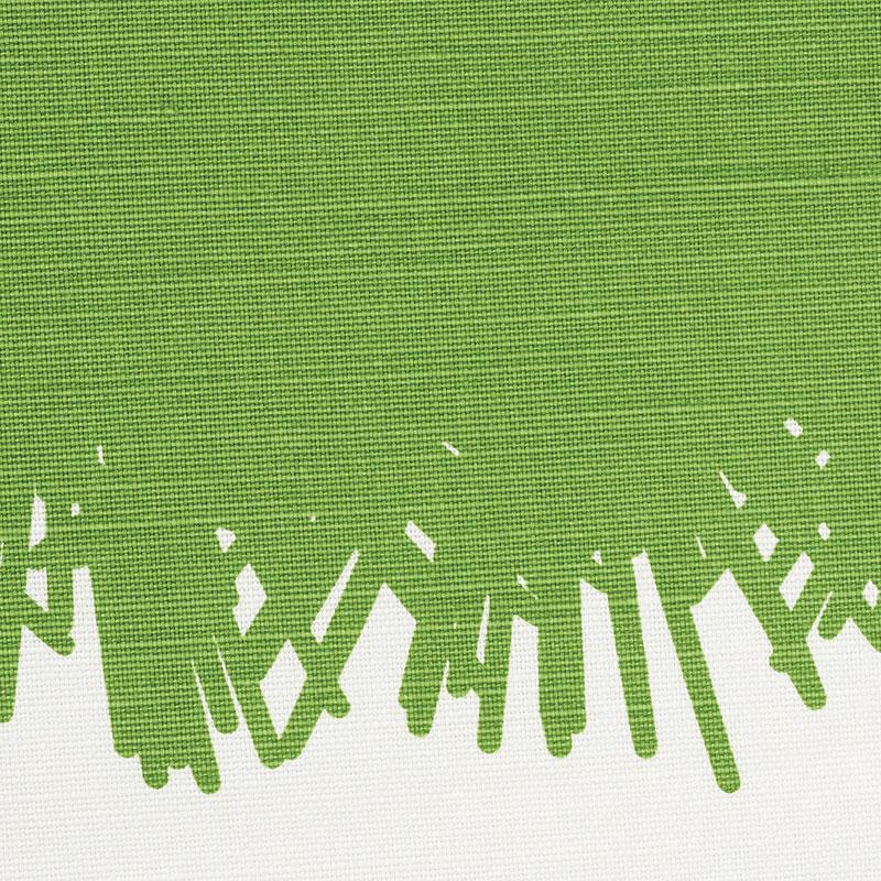 Schumacher Bang Green Fabric