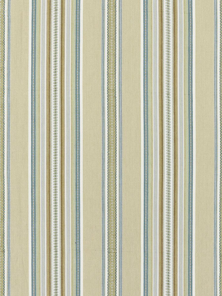 Scalamandre Cyrus Cotton Stripe Prairie Fabric