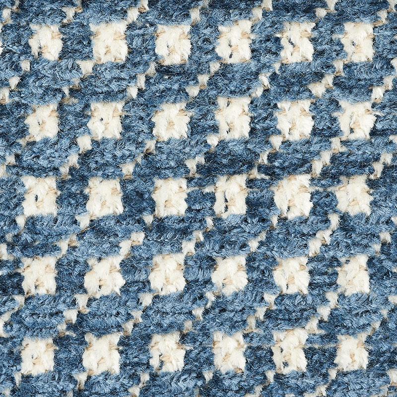 Schumacher Toscana Blue Fabric