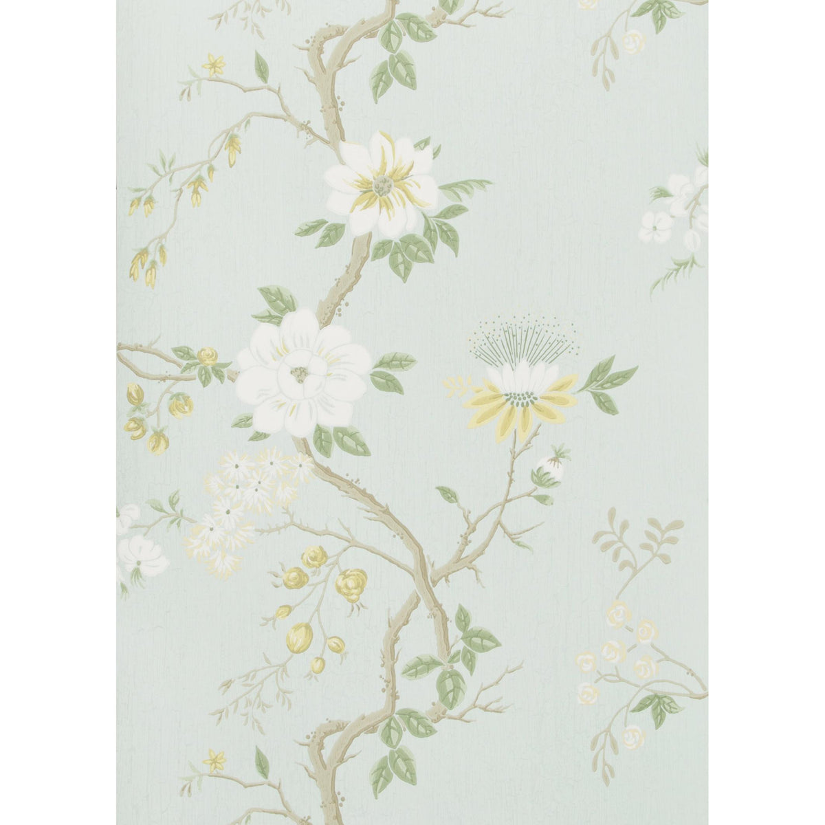 Cole & Son Camellia Lemon/Sage/Prm Blu Wallpaper DecoratorsBest