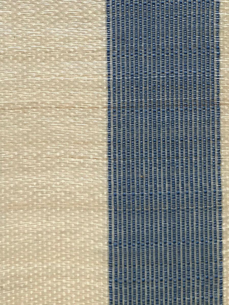 Old World Weavers Fredericksborg Horsehair Cream / Blue Fabric