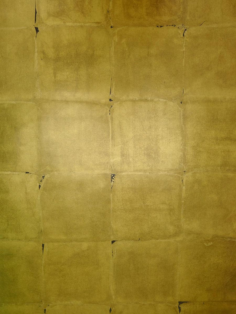 Scalamandre GILDED LEAF - RV GOLDEN ONYX Wallpaper