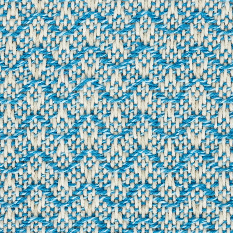 Schumacher Crosby Blue Fabric