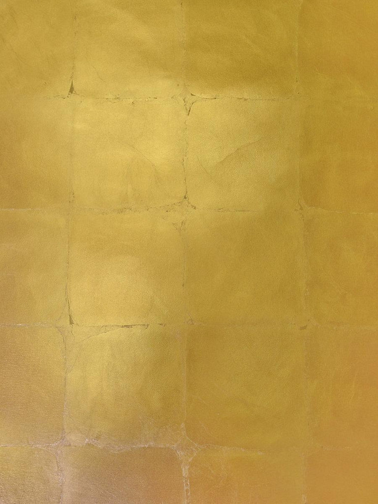 Scalamandre GILDED LEAF - RV GOLD Wallpaper