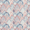 Schumacher Albizia Embroidery Delft & Rose Fabric