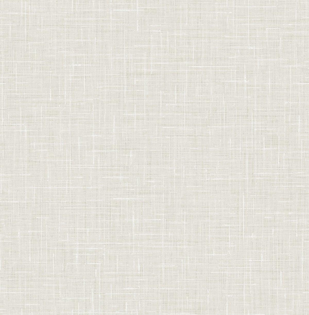 Seabrook Linen Grey Wallpaper