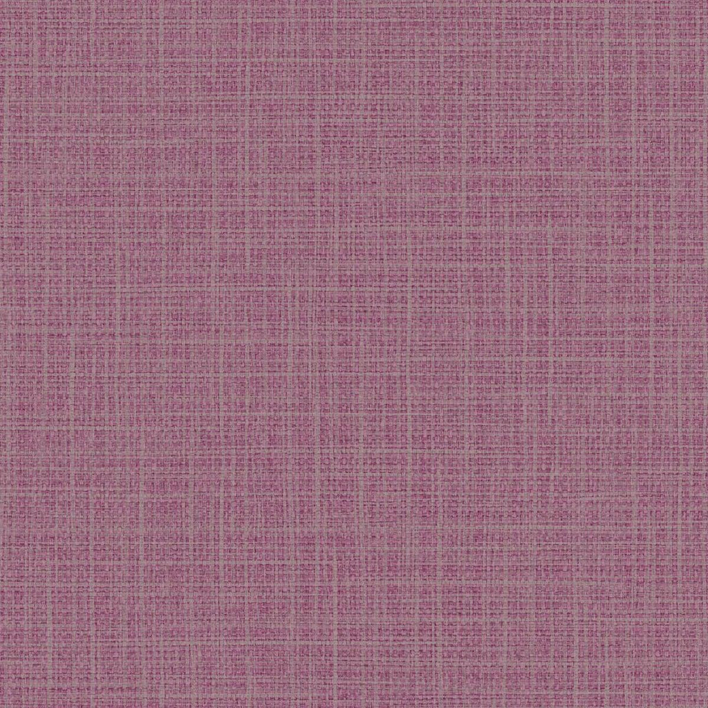 Seabrook Woven Raffia Pink Wallpaper