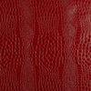 Schumacher Crocodile Crimson Wallpaper