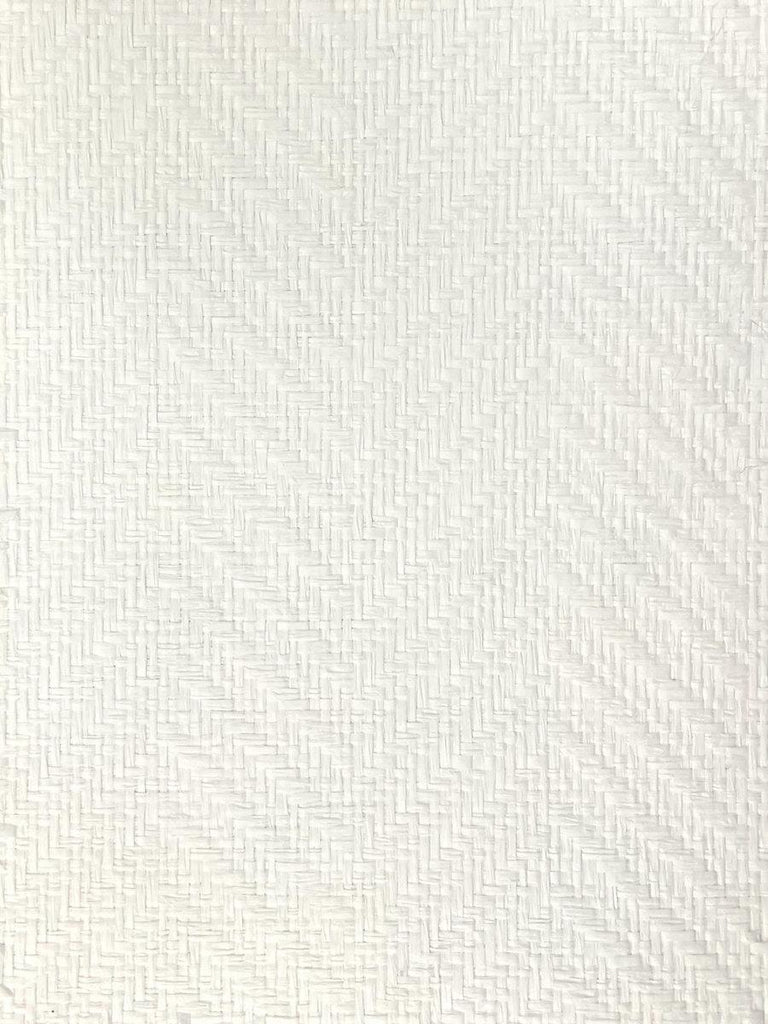 Scalamandre BASKET WEAVE G1192 WHITE Wallpaper