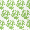 Schumacher Coral Green Wallpaper
