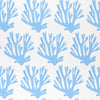 Schumacher Coral Blue Wallpaper