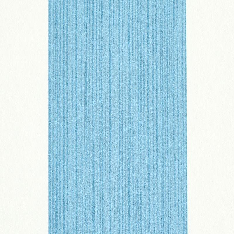 Schumacher Edwin Stripe Wide Ocean Wallpaper