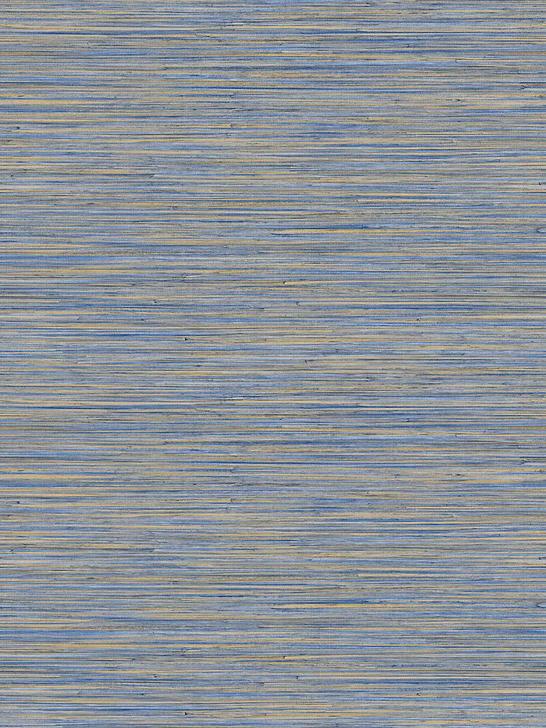 Scalamandre Akita Dark Blue Wallpaper