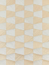 Scalamandre Staccato - Abaca & Sisal Ivory & Sand Wallpaper