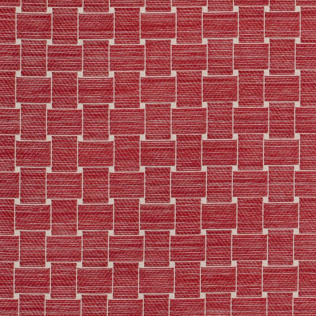 Brunschwig & Fils BEAUMOIS WOVEN RED Fabric