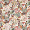 Schumacher Zanzibar Linen Print Pink Fabric