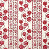 Schumacher Zinnia Handmade Print Pink Fabric