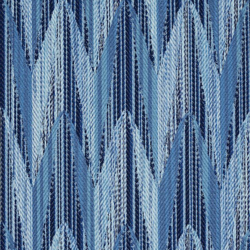 Schumacher Verdant Indoor/Outdoor Blue Fabric