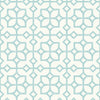 A-Street Prints Maze Turquoise Tile Wallpaper