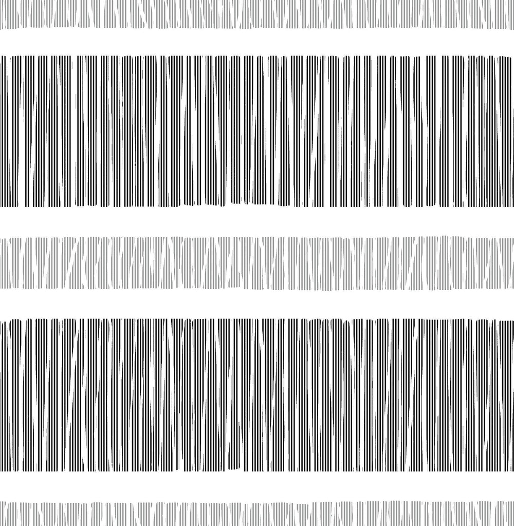 A-Street Prints Gravity Black Stripe Wallpaper