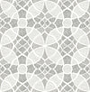 A-Street Prints Zazen Grey Geometric Wallpaper